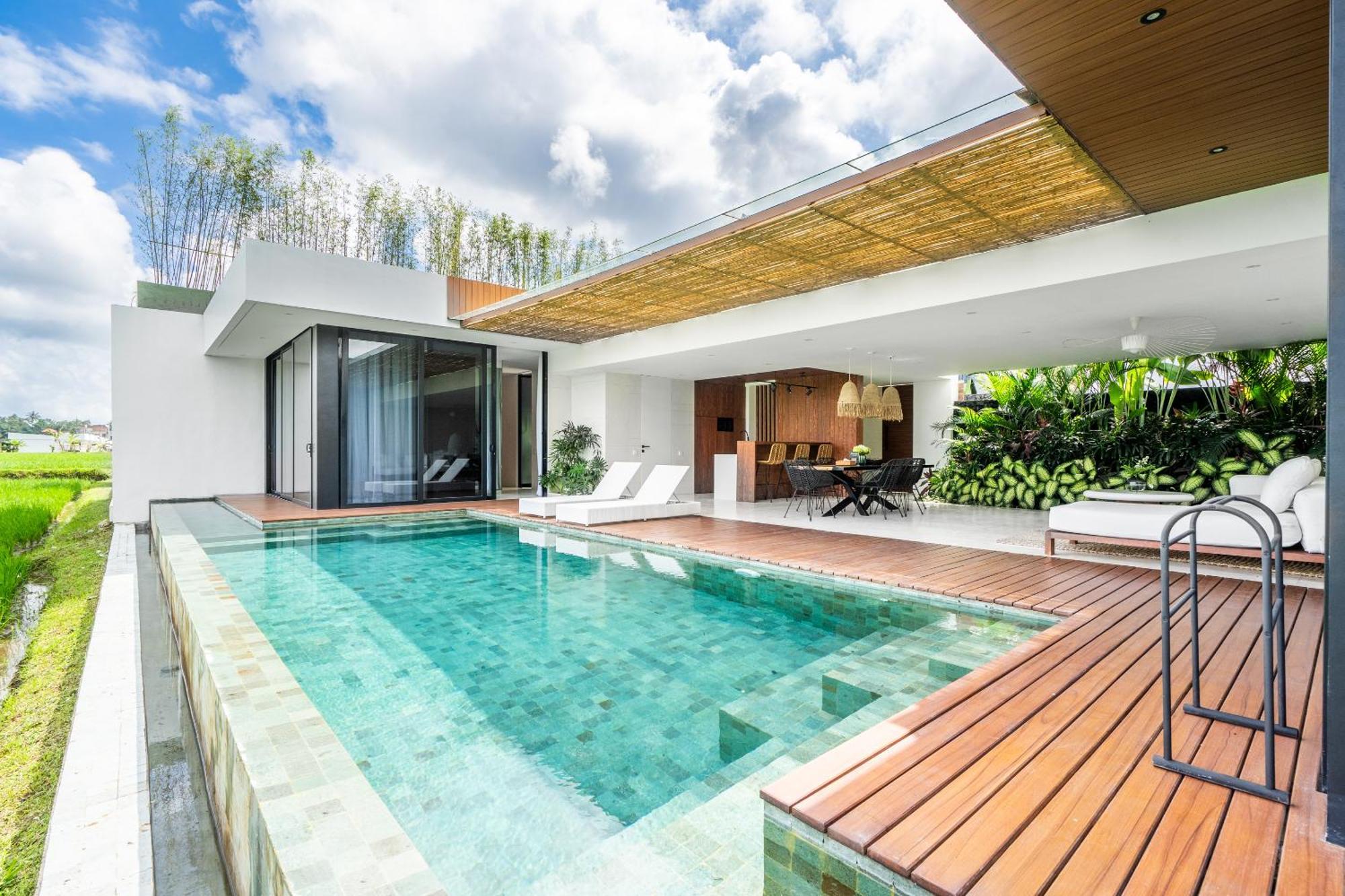 Green Flow Ubud Villas I Szoba fotó